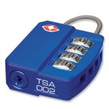 TSA Deluxe Luggage Lock in Cobalt
