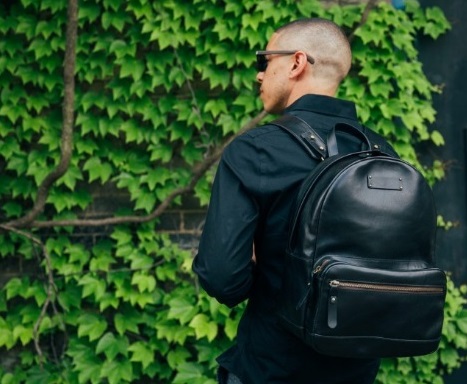 The Dolce Crosby Backpack Shown
