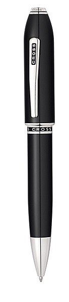 Cross Peerless 125 Obsidian Black Lacquer Ball Point Pen