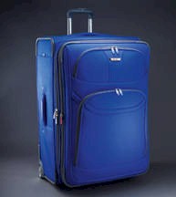 delsey blue luggage