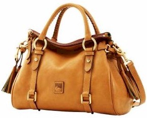 London Luggage Shop :: HANDBAGS(all) :: 8L980 dooney bourke florentine  vachetta small satchel