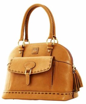 London Luggage Shop :: HANDBAGS(all) :: 8L985 dooney bourke florentine  vachetta domed satchel