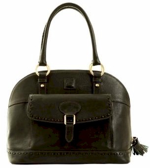 London Luggage Shop :: HANDBAGS(all) :: 8L985 dooney bourke florentine  vachetta domed satchel