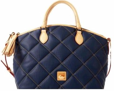 dooney and bourke quilted satchel