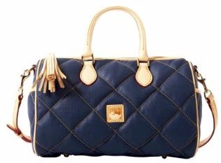 dooney and bourke quilted satchel