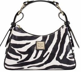 dooney and bourke zebra hobo