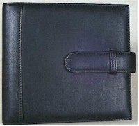 Leather CD holder.  Click on Photo.