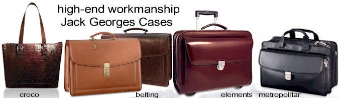 Vintage Hartmann Belting Leather Slim Attache Case, Single Lock