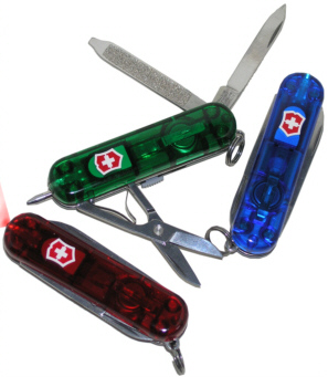 See Swiss Army Knives...