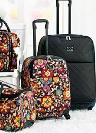 for all Vera Bradley Luggage call 877-370-2353